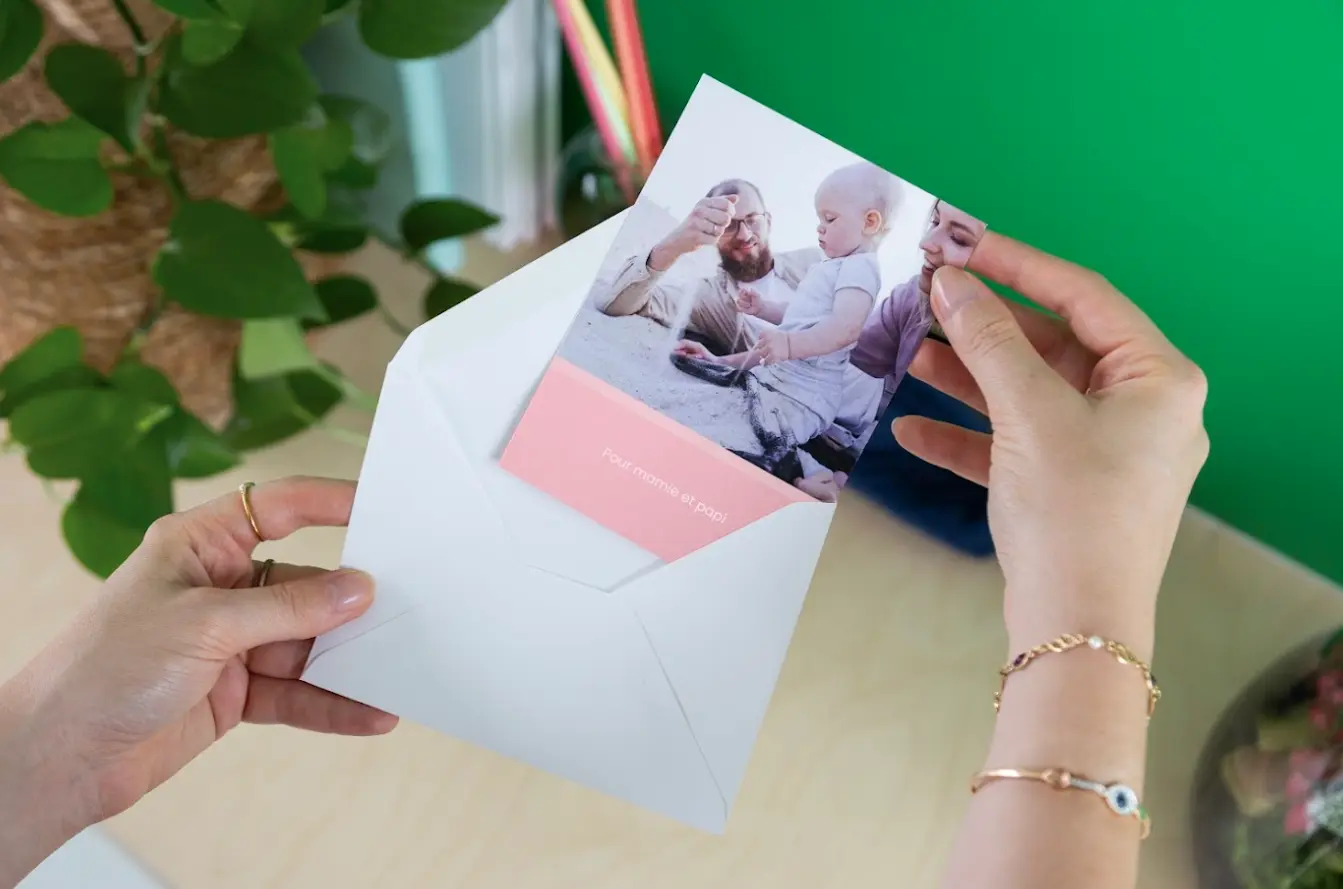 Carte personnalisée Carte phhoto personnalisée Cheerz