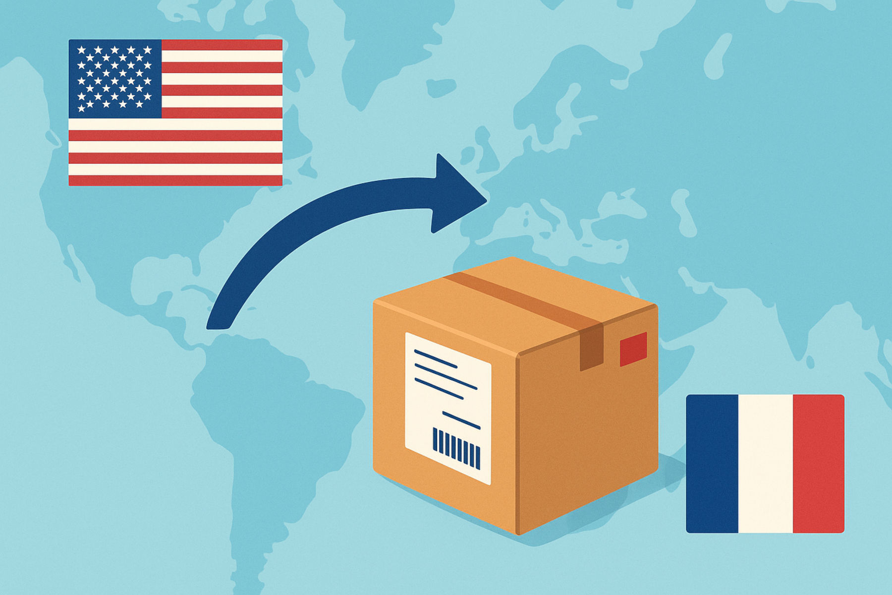envoyer un colis depuis la France vers les USA